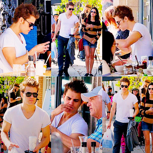  Paul and Torrey in Larchmont Village - 10/16/11 