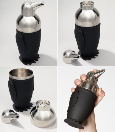 Cocktail Shaker That Looks Like A Penguin 