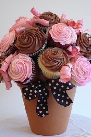 Pink Crush ~
cupcake bouquet 
