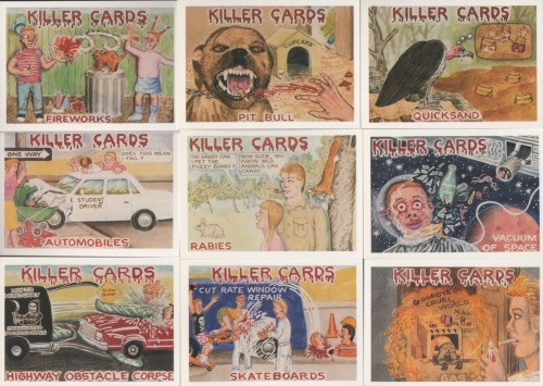 KILLER CARDS: Series 1 (1988) continued…