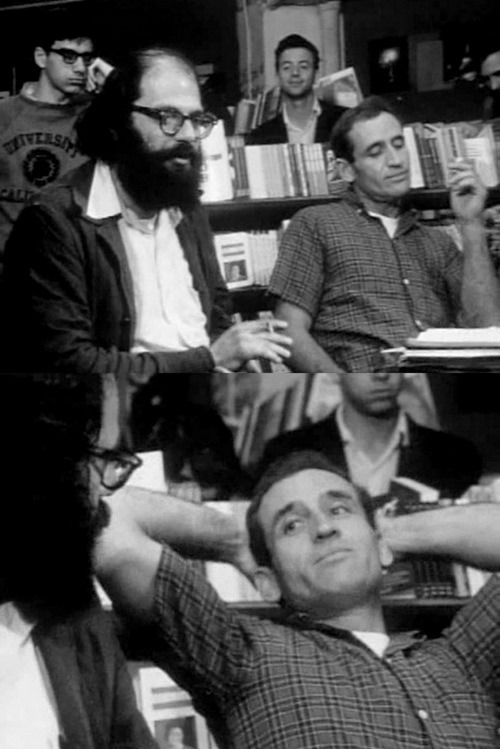 Allen Ginsberg and Neal Cassady in What Happened to Kerouac 1986 