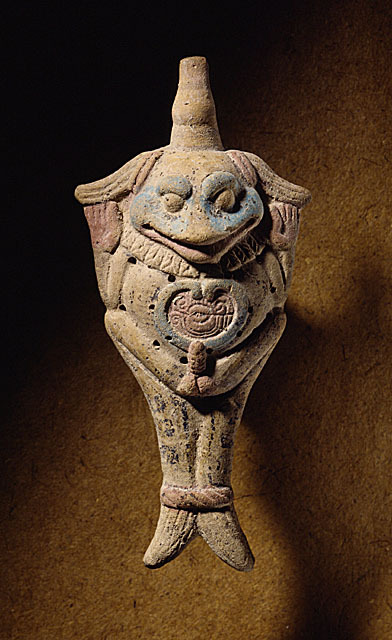 окарина Веракрус, Мексика, 700-900 AD округа Лос-Анджелес художественный музей