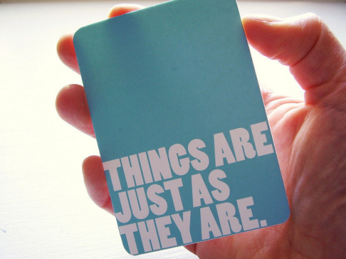 Things Are Just As They Are ACEO