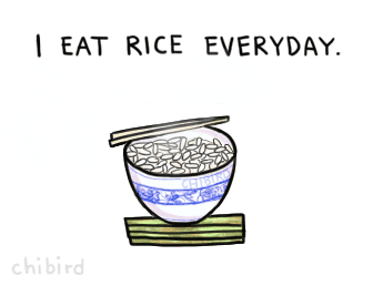Rice is just an everyday fact of life for me. I can&#8217;t imagine NOT eating it with a meal (unless we&#8217;re talking dumplings or noodles @u@ &lt;3).