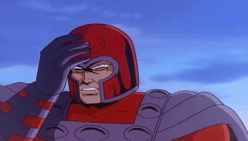 when the fail is so epic Magneto gives a facepalm&#8230;