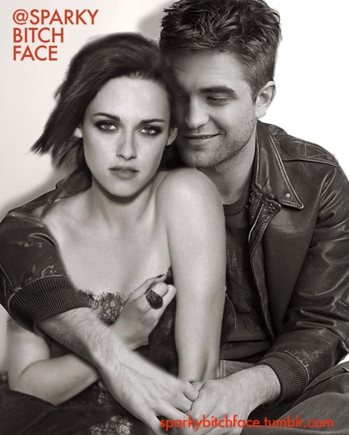 sparkybitchface:

Rob n Kristen for Glamour … LOL..
