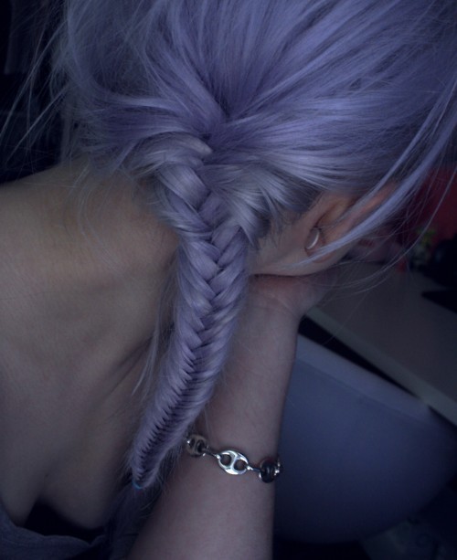 Tumblr Girls with Purple Hair