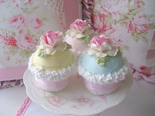 Pastel Faux Cupcakes on Flickr - Photo Sharing! on we heart it / visual bookmark #223290