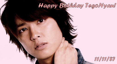 : happy birthday tegoshi yuya 24,