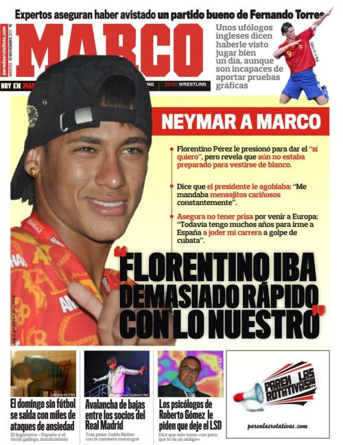 Diario deportivo ‘Marco’ (Aquí en HD).