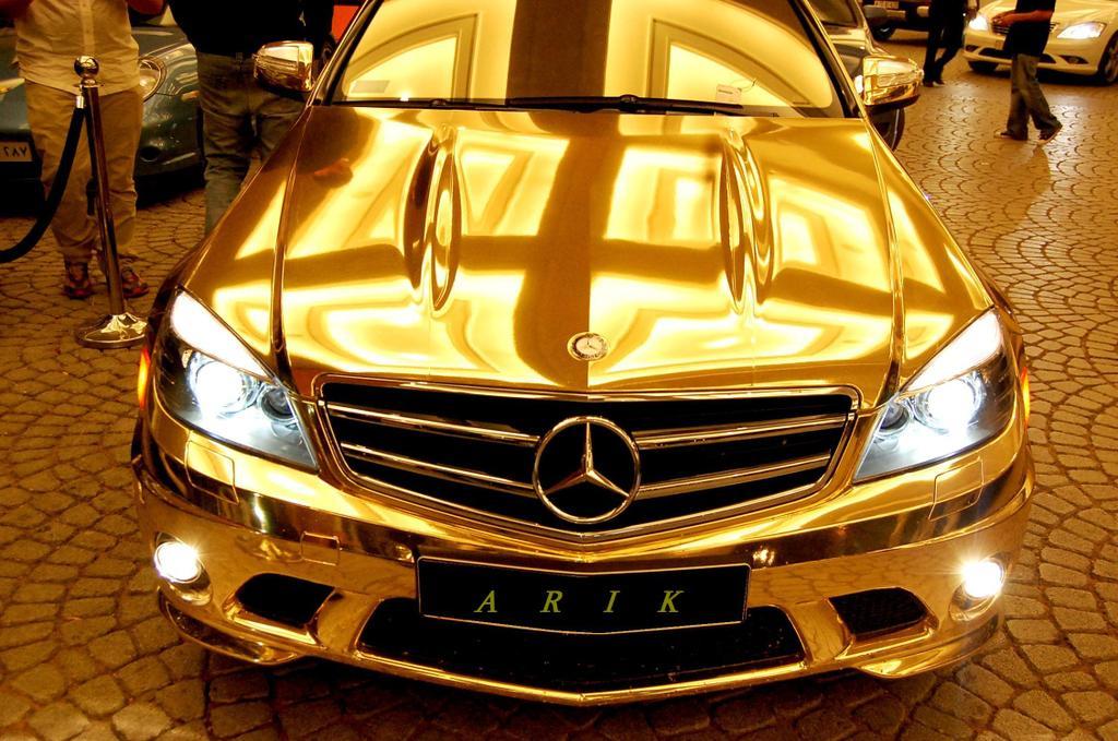 A Gold Car