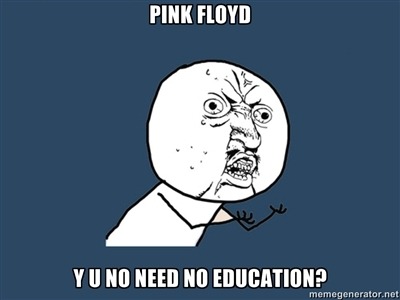 Americastestkitchen on Pink Floyd   Y U No Need No Education    Strong Opinions  Marksbirch