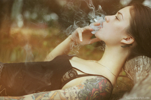 tagged as tattoo smoking cigarette smoke tattoos pretty