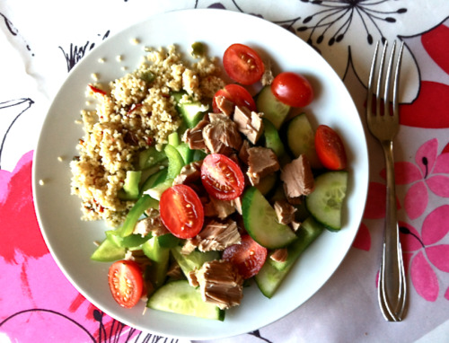 Tuna Salad with Tabouleh