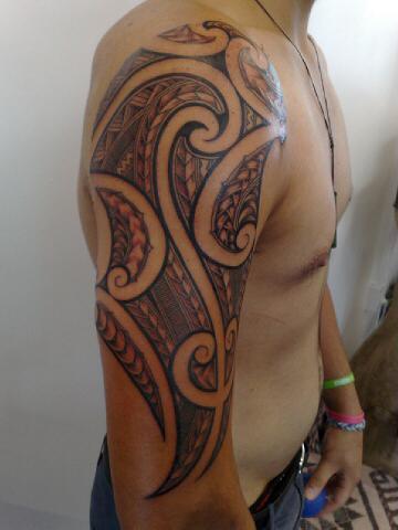 Maori Arm piece by Fred Vaoliko