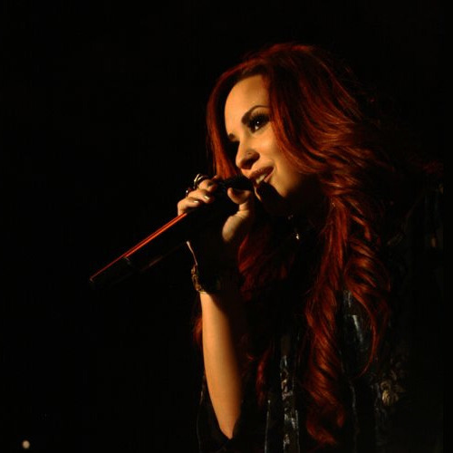 Demi Lovato Has Nip Slip At Dallas Concert