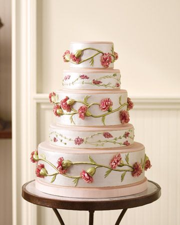 VictorianEra Silk Wedding Cake FabricInspired Wedding Cakes Wedding 