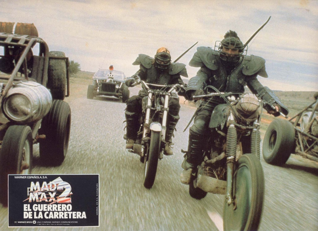 The Road Warrior, Spanish lobby card. 1981