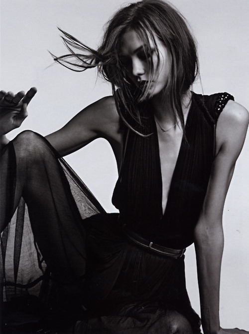 Karlie Kloss; Photographed by; Hedi Slimane, Vogue Japan, Feb 2012,
with love. 