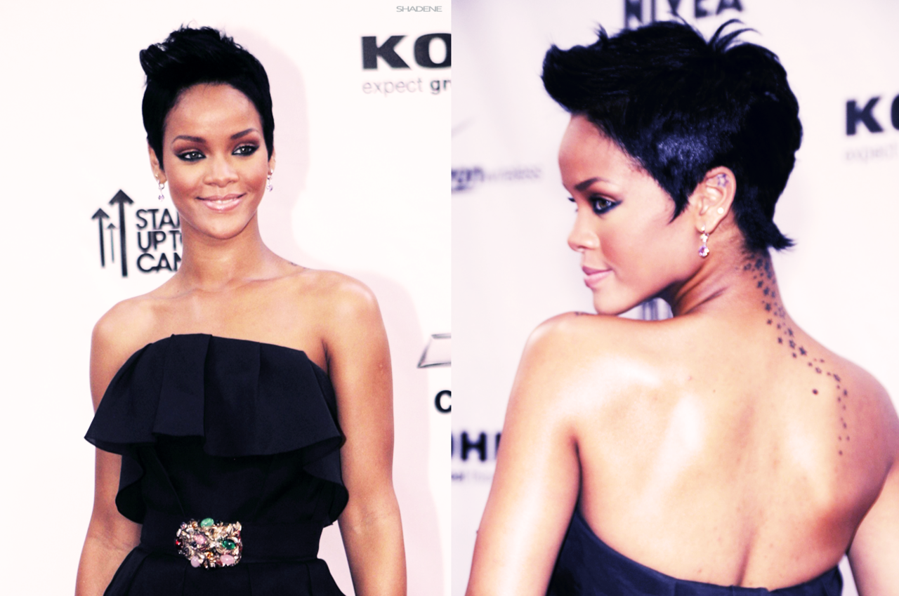 shadene:

Rihanna - Fashion Rocks Red Carpet (2008)

