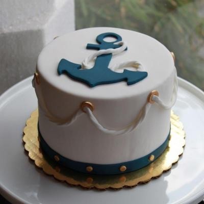 nautical wedding cake love it