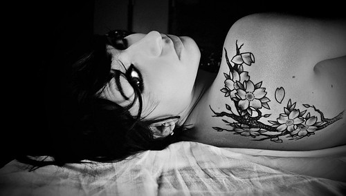 Tagged as black and white tattoos beauty women art photography black 