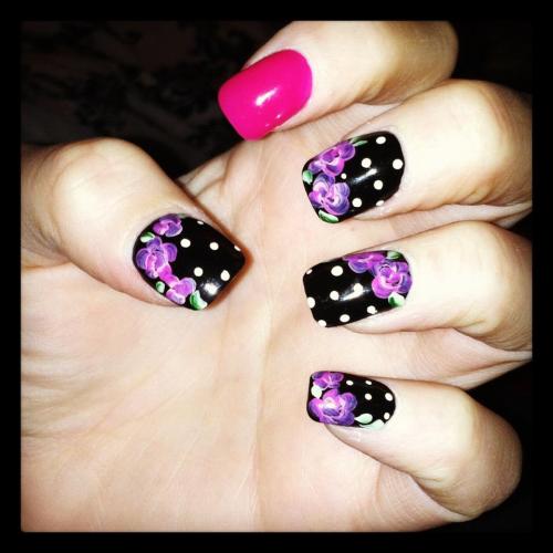 Vivian’s NAil BAr in San JOse,ca. These beautiful nails