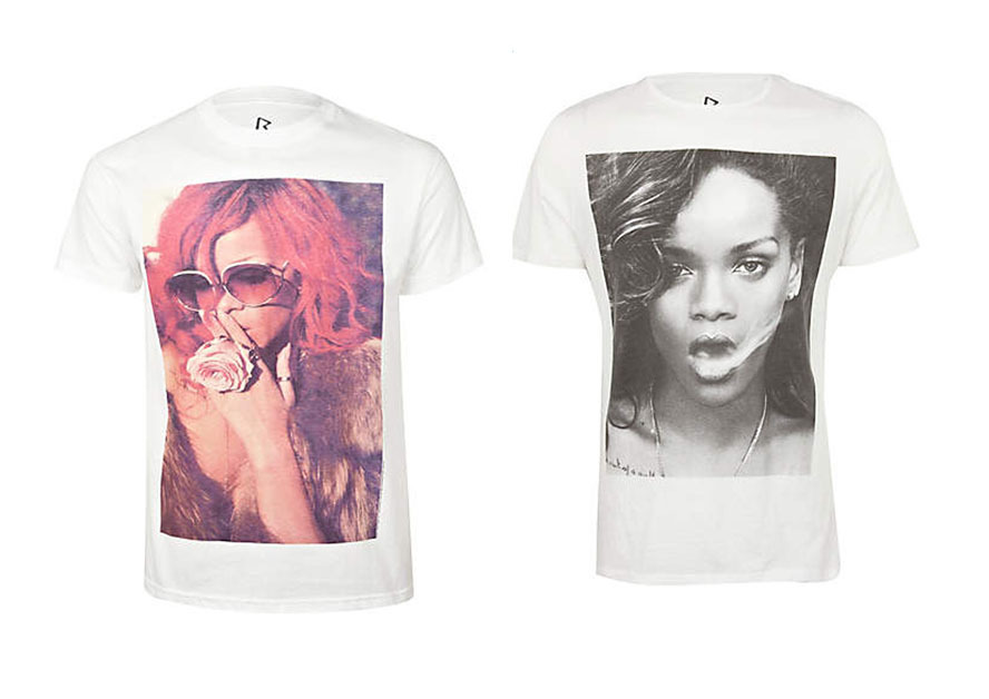 Men&#8217;s Rihanna print t-shirt available from River island for £20.00 (international shipping also available). Click HERE to view items.