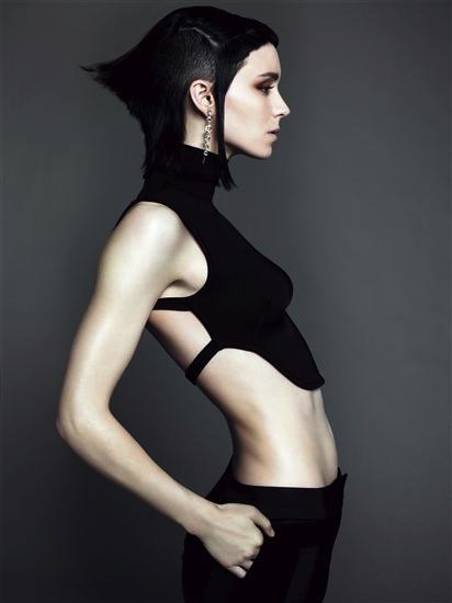 Rooney Mara Vogue outtakes by Mert Marcus November 2011