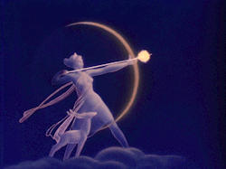 gif disney Luna deer diana artemis fantasia goddess of the moon 