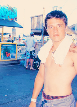 Josh Hutcherson The Hunger Games shirtless sexy Loading Hide notes