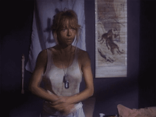 Just an excuse to post more of Linnea Quigley's boobs