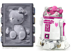 Han Solo Carbonite & R2-D2 Hello Kitty