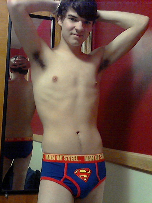 January 25 2012 justaholyyfool My new Superman underwear 