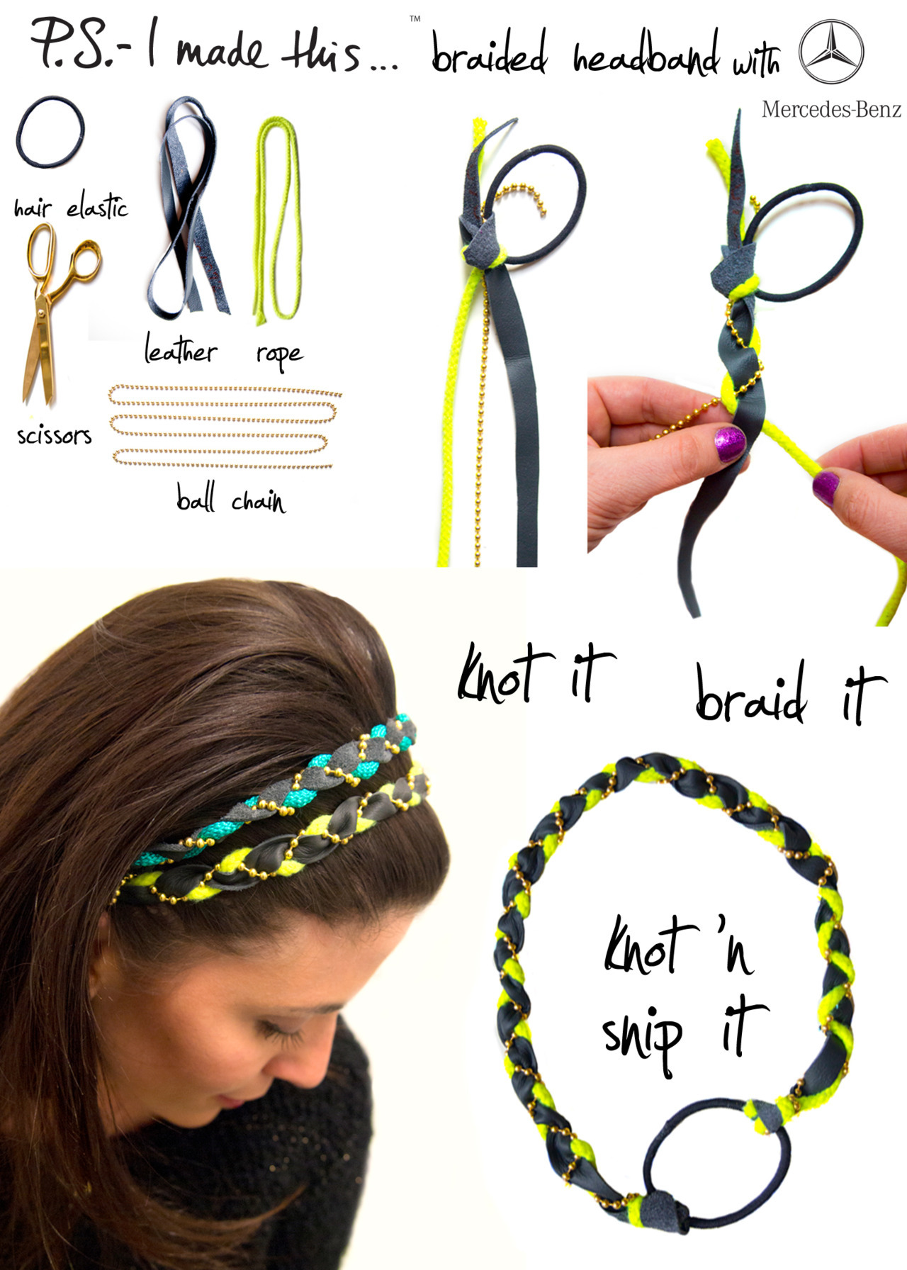 10 DIY headband and hair wraps