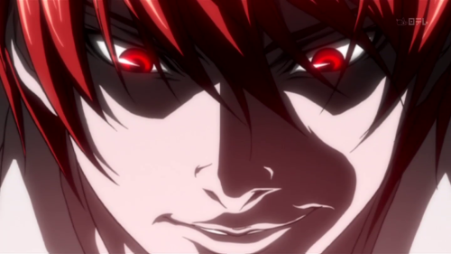 “Eu tenho o poder nas minhas mãos e a vontade no coração.” - Light Yagami - Death Note