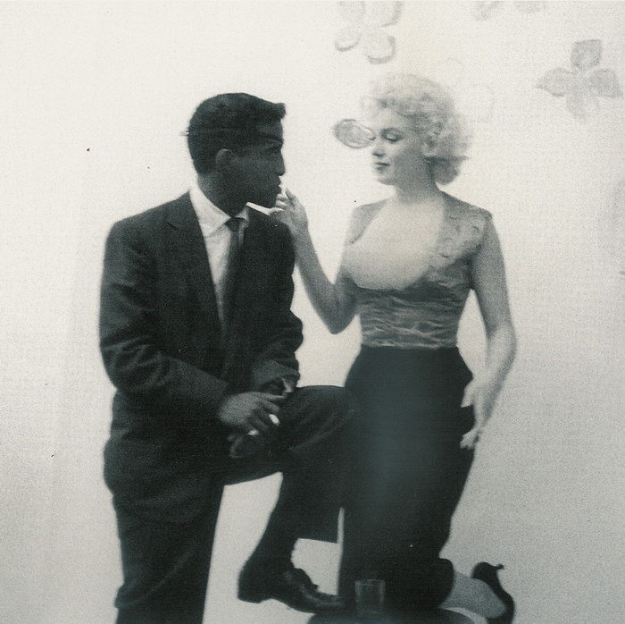 normajeanemonroe:  1955: Marilyn with Sammy Davis Jr.