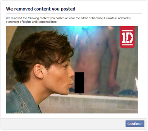 Someone on my facebook is obviously homophobic and afraid of Larry Stylinson 