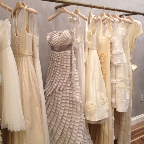 Gorgeous dresses at the opening on BHLDN in Chicago.