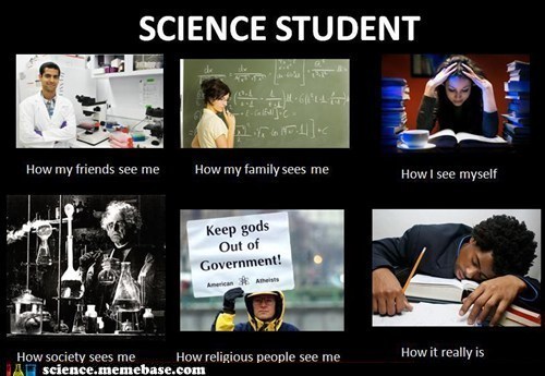 Science students..