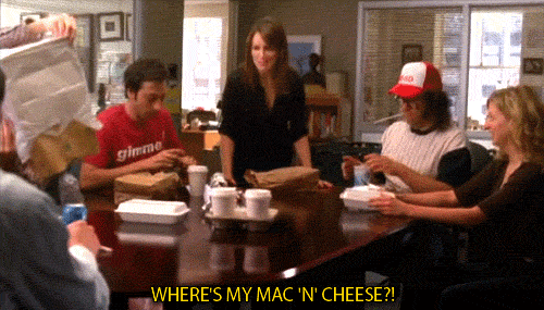 Where's my mac 'n' cheese?