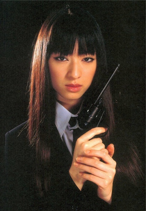 Chiaki Kuriyama as Gogo Yubari in Kill Bill vol1 She was so badass 