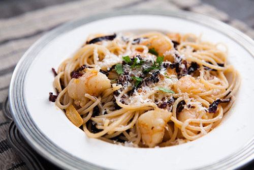 fattributes:

(via Ancho Chile, Shrimp, and Pasta Recipe | Simply Recipes)
