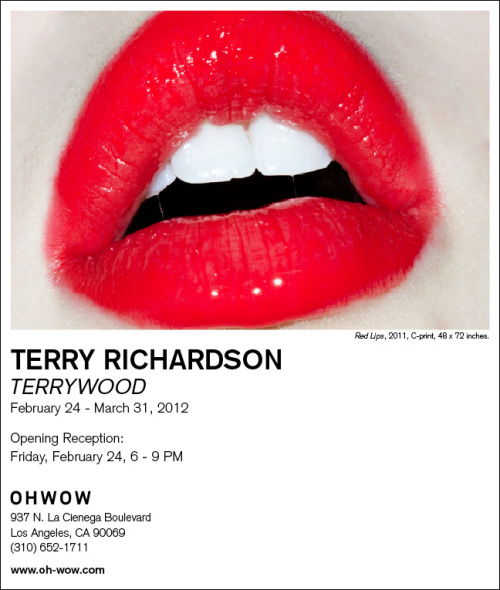 TERRYWOOD opens tomorrow, Feb 24th at OHWOW LA!!
