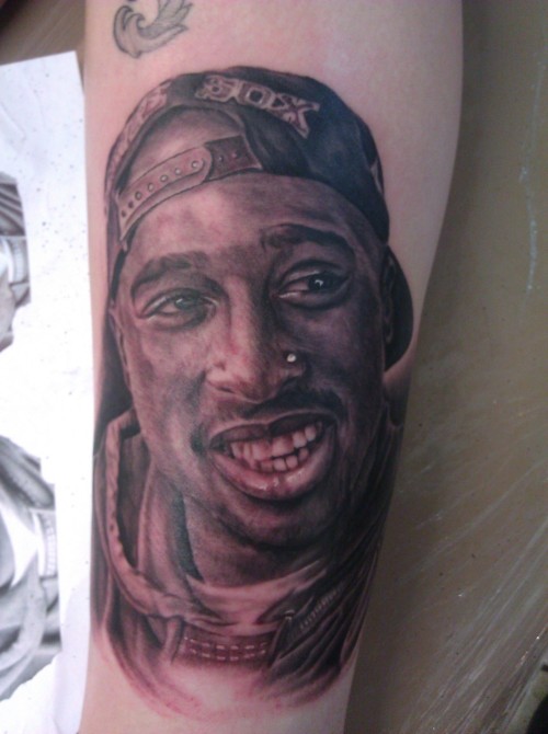 Tagged Tupac tattoo portrait tattoo steve soto 