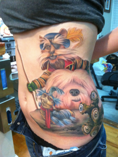 Tattoo by Kyle Proia at Tymeless Tattoo in Baldwinsville, NY. Inspired by the movie Labyrinth!