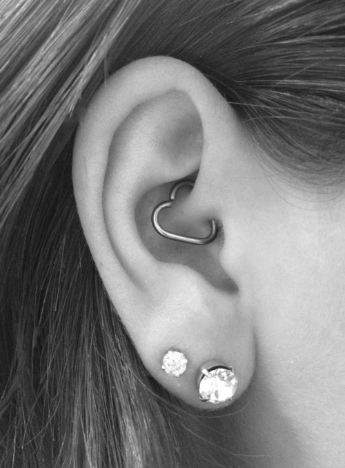 The Daith ear piercing