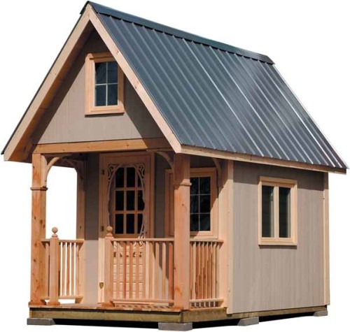 Small Cottage Plans with Loft Cabin Plans