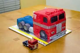 Transformers Birthday Cake on Transformers Truck Cake Transformers Truck Cake Transformer Cake