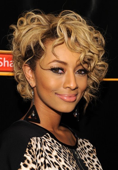 African American Short Curly Bob Hairstyle for Women